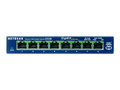 Netgear Prosafe GS108GE - 8 port 10/100/1000Mbit Lanswitch unmanaged