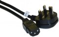 230V AC/10A UK power cord UL/CSA 6ft (+-1.2m)