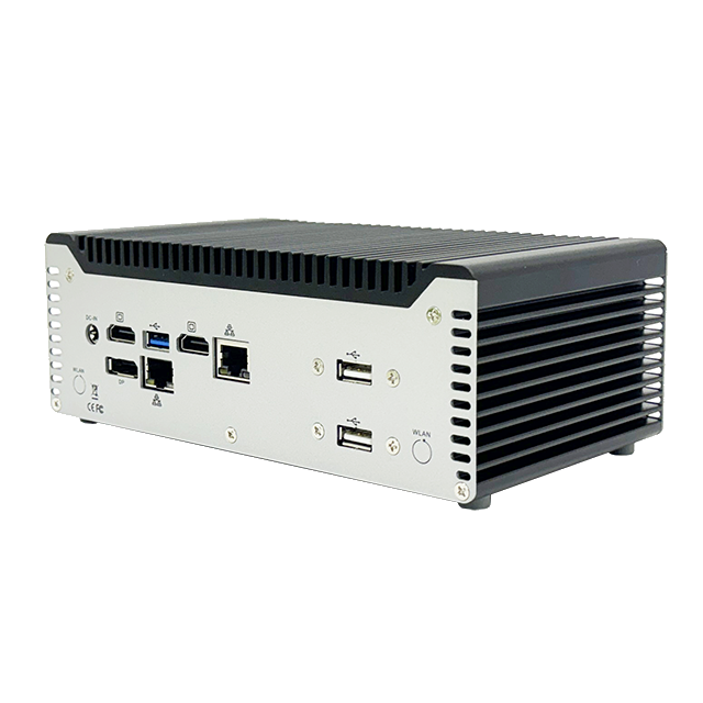 EBOX EHL 6412 – Fanless J6412 edge system with triple-display support and dual 2.5GbE