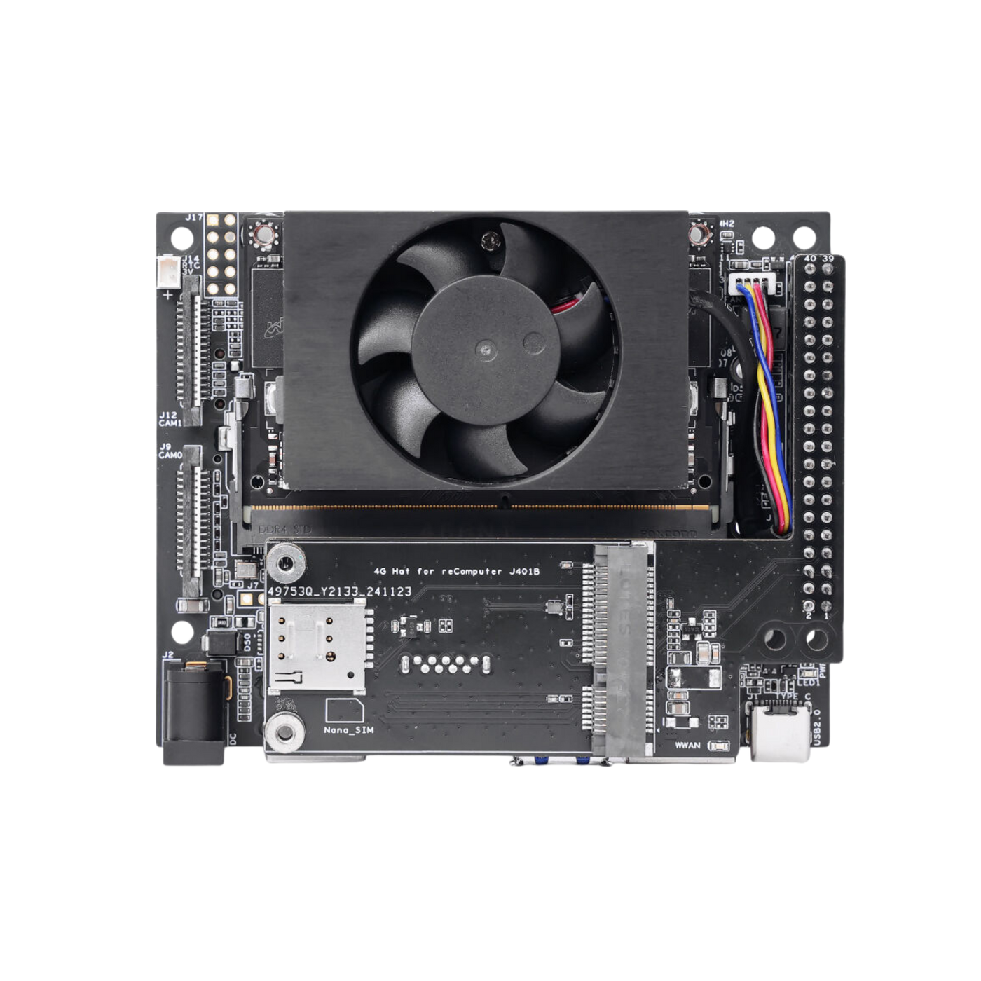 reComputer J4012B - Edge AI Computer with Orin NX 16GB